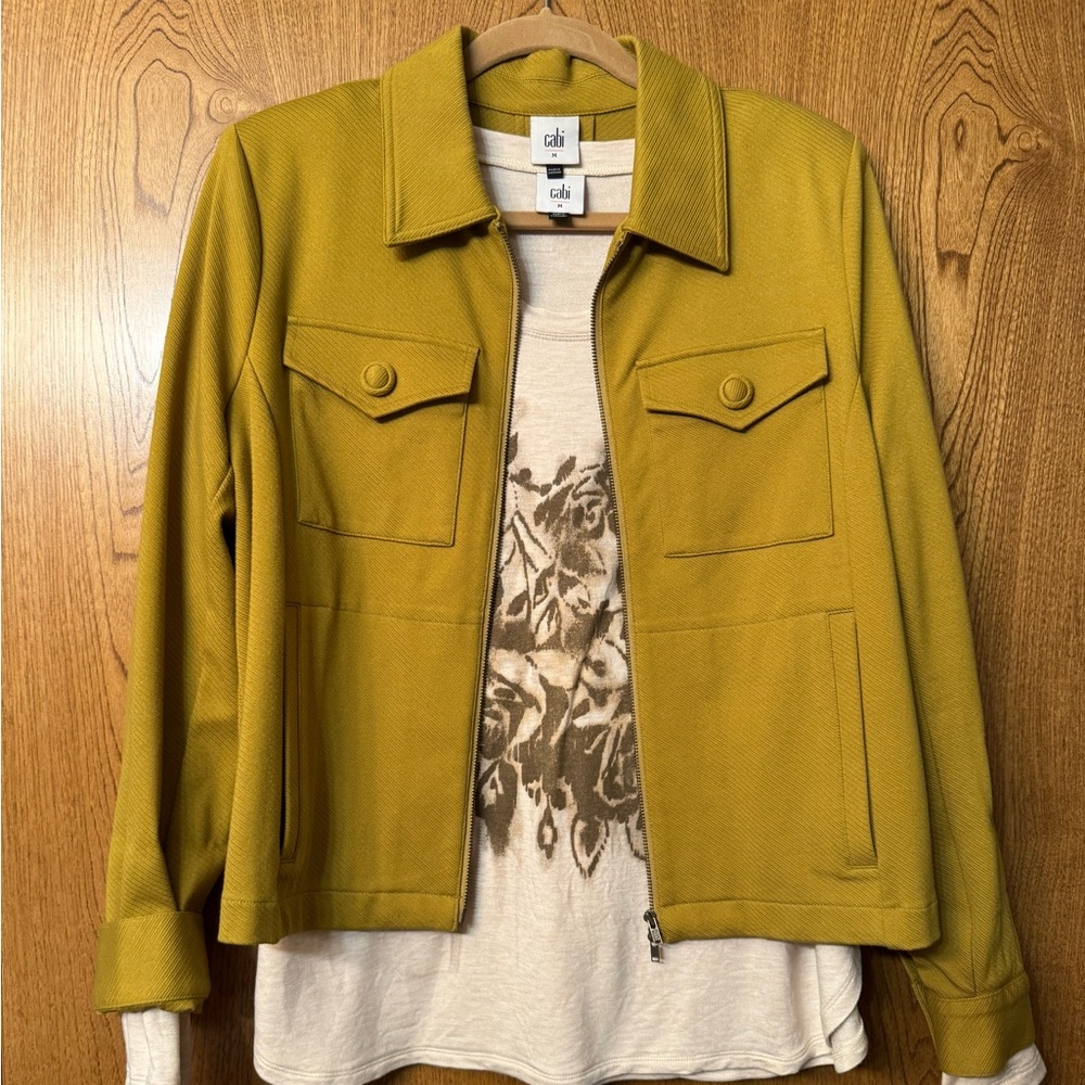 cabi moss Yellow/green Women's Touring Jacket